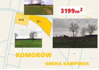 działka na sprzedaż - Kampinos, Komorów