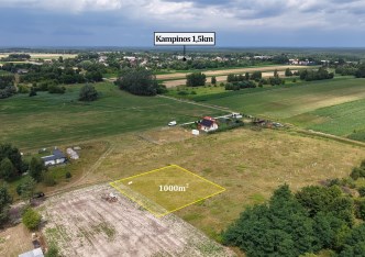 działka na sprzedaż - Kampinos, Kampinos A