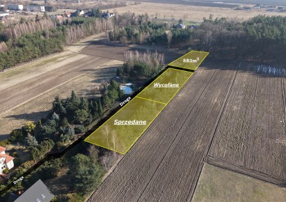 działka na sprzedaż - Leszno, Zaborówek